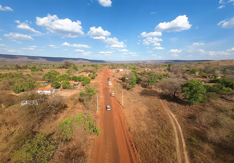 DER-PI inicia obra de construção da PI-225 entre Aroazes e Santa Cruz dos Milagres