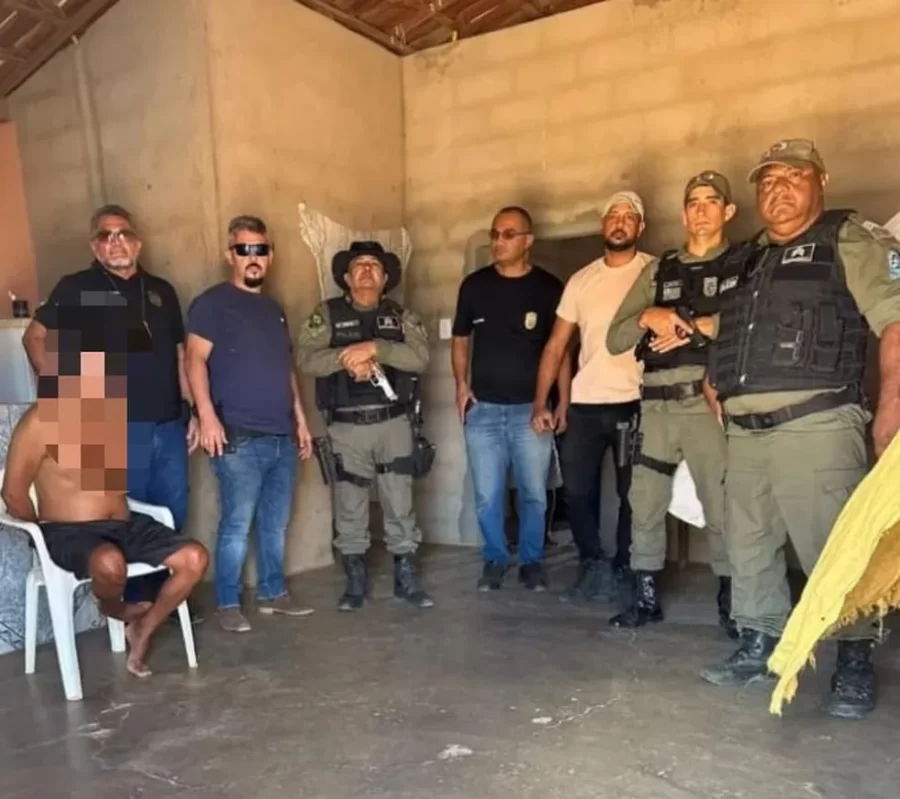 Suspeito de matar o pai e o irmão é preso em Dom Inocêncio, Sul do Piauí
