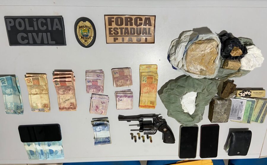 Polícia Civil prende cinco pessoas durante operação no Sul do Piauí