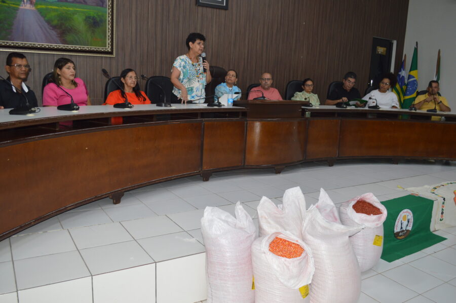 SAF participa de plenária territorial da Chapada das Mangabeiras e entrega sementes a agricultores familiares