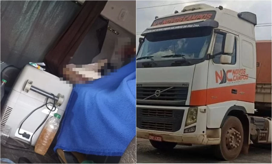 Corpo de Homem é encontrado em caminhão na Região Sul do Piauí: (vídeo)