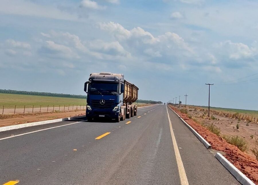 Governador inaugura recuperação de rodovias em visita à rota da soja nesta segunda (27)