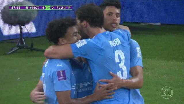 Com gol aos 40 segundos, Manchester City goleia o Fluminense e é campeão do mundo
