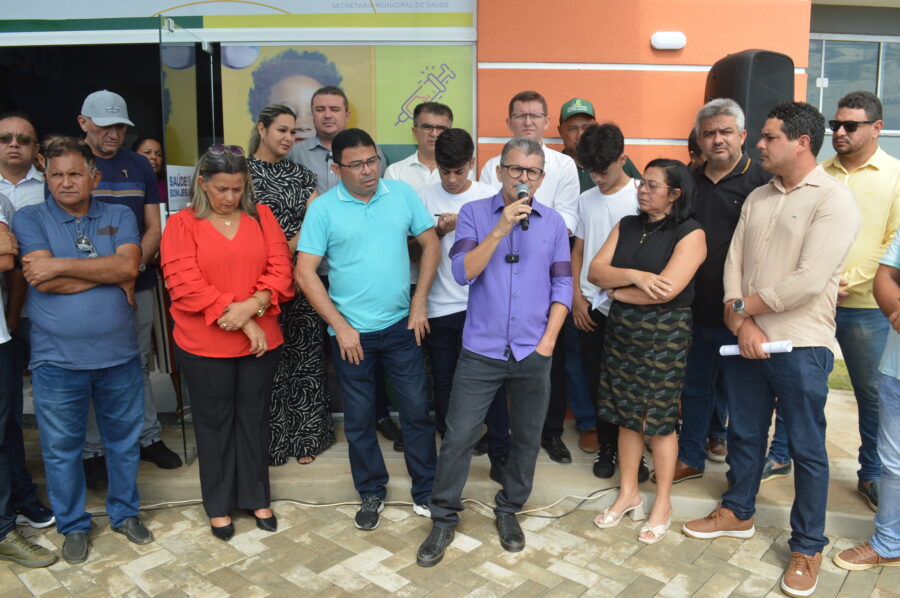 Bom Jesus 85 Anos: Nestor Elvas Inaugura UBS do Residencial Gilson Coelho; familiares de homenageada se emocionam