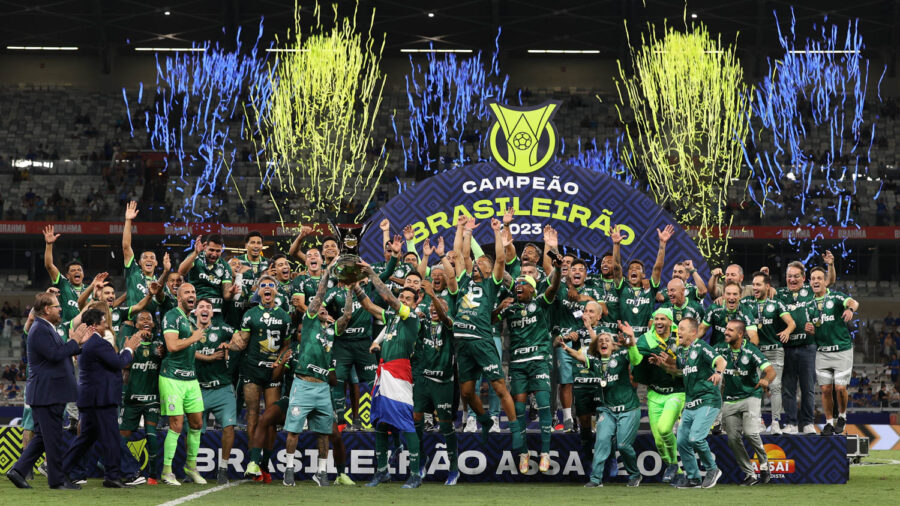 Palmeiras chega ao 12º título e aumenta vantagem como maior campeão brasileiro; veja ranking