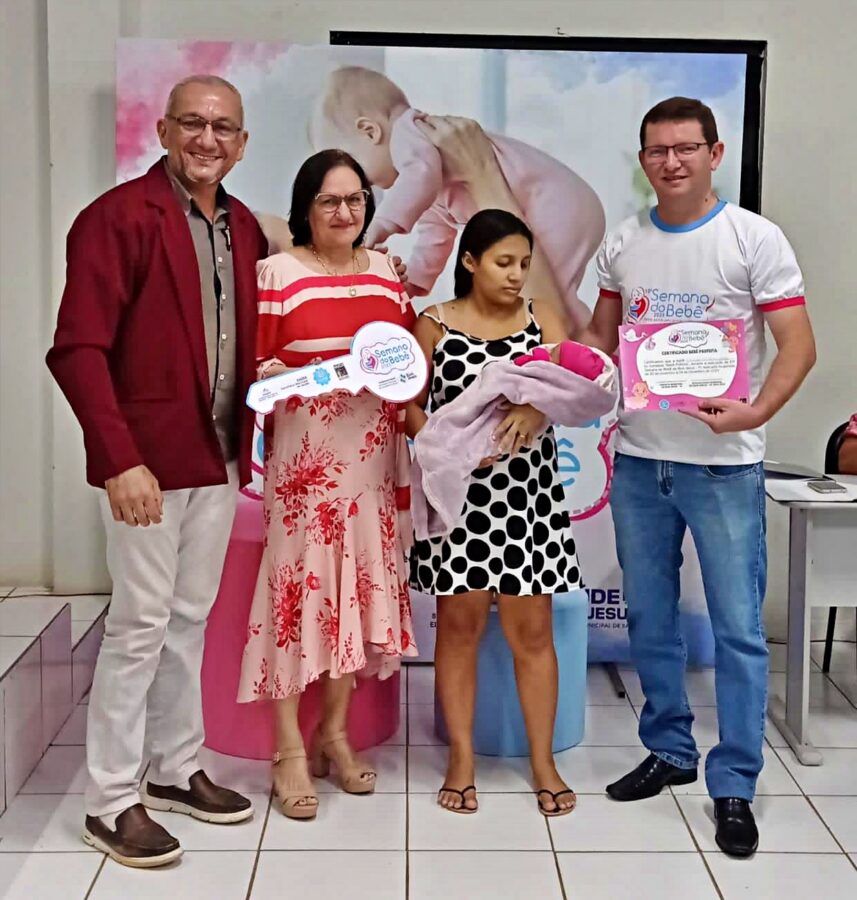 Cerimônia do 'Bebê Prefeito' destaca Semana do Bebê em Bom Jesus e impulsiona busca pelo Selo Unicef
