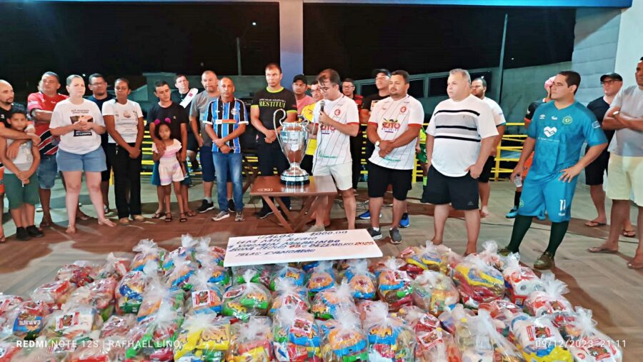 Solidariedade: Grupo de Futebolistas realizam ação social em Bom Jesus