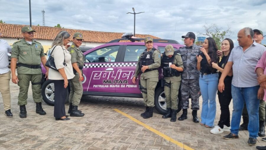 Polícia Militar do Piauí inaugura Base da Patrulha Maria da Penha em Bom Jesus