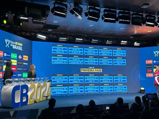 Primeira fase da Copa do Brasil 2024: veja quais serão os confrontos