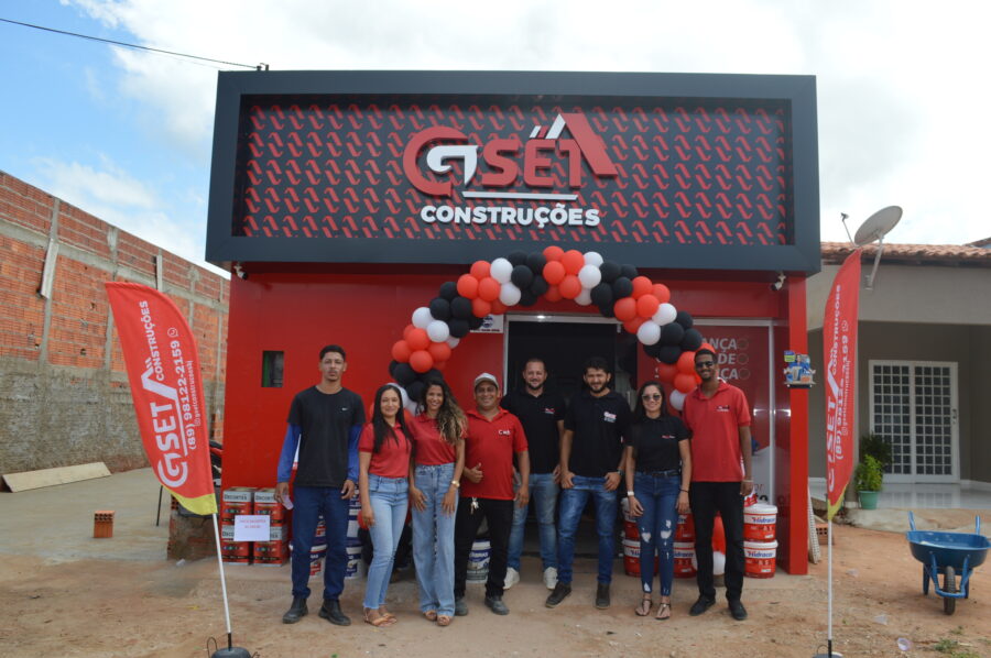 Vai construir ou reformar? a GSet Construções inaugura nova loja em Bom Jesus