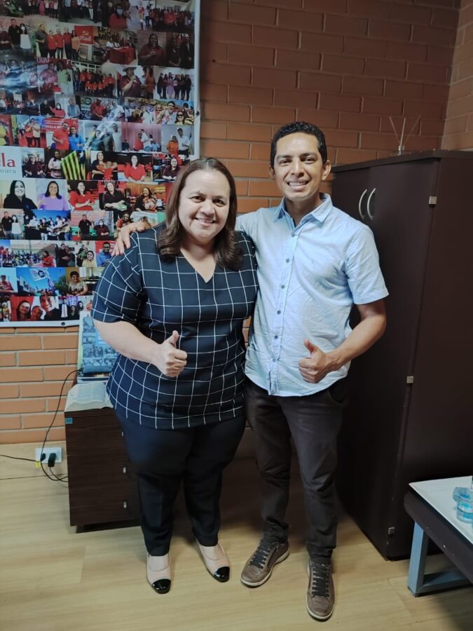 Vice-prefeito de Currais visita Deputada Estadual Elisângela Moura