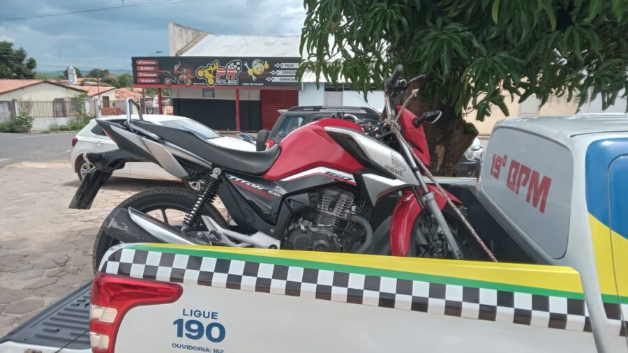 Operação Policial em Palmeira do Piauí resulta na prisão de indivíduo em posse de motocicleta roubada
