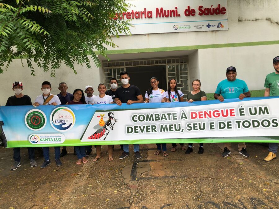 Prefeitura de Santa Luz inicia Mutirão de Limpeza no combate a Dengue