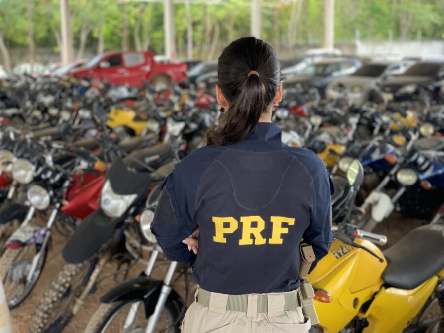 PRF vai realizar leilão virtual de 536 veículos nos dias 29 e 30 de janeiro