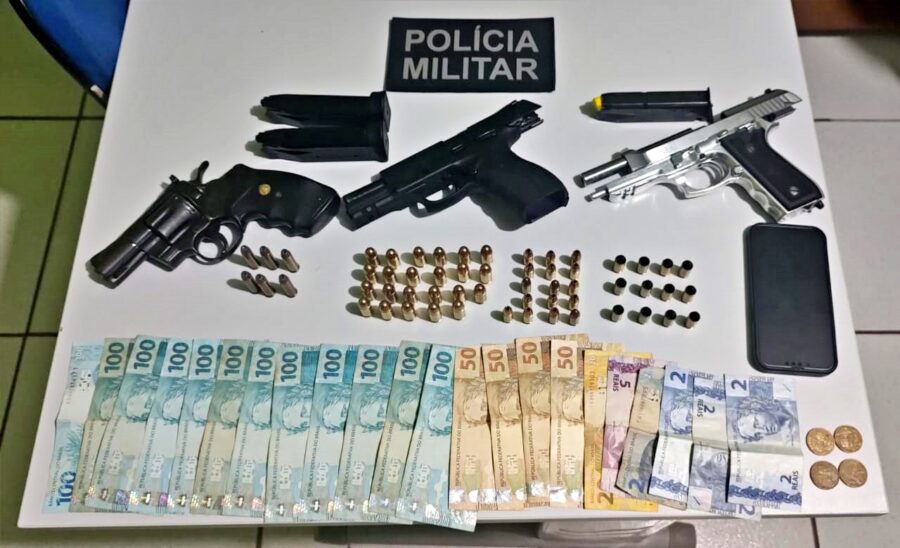 Polícia Militar prende suspeito que seguia para Bom Jesus com armas e munições