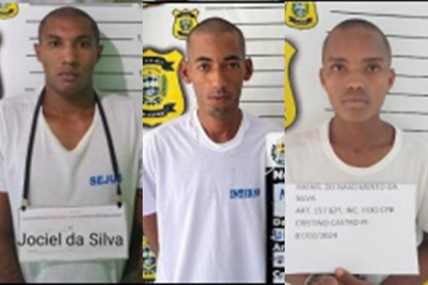 Fuga de presídio em Bom Jesus: três dos 17 detentos que fugiram foram recapturados