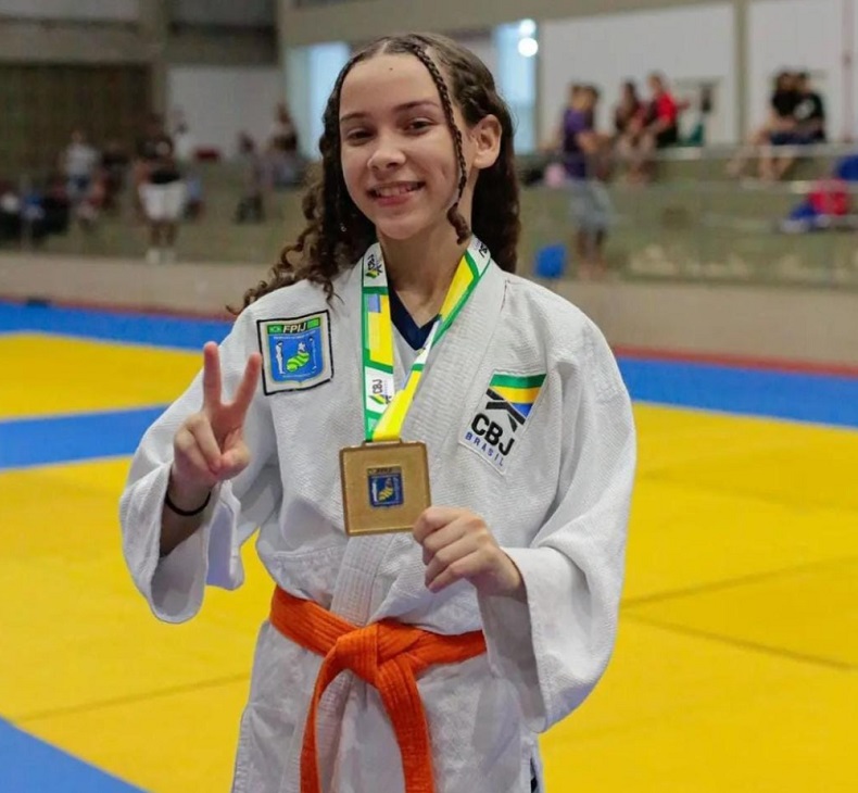 Piauiense Jeissiara Vidal participará de estágio internacional com a seleção de judô na Croácia