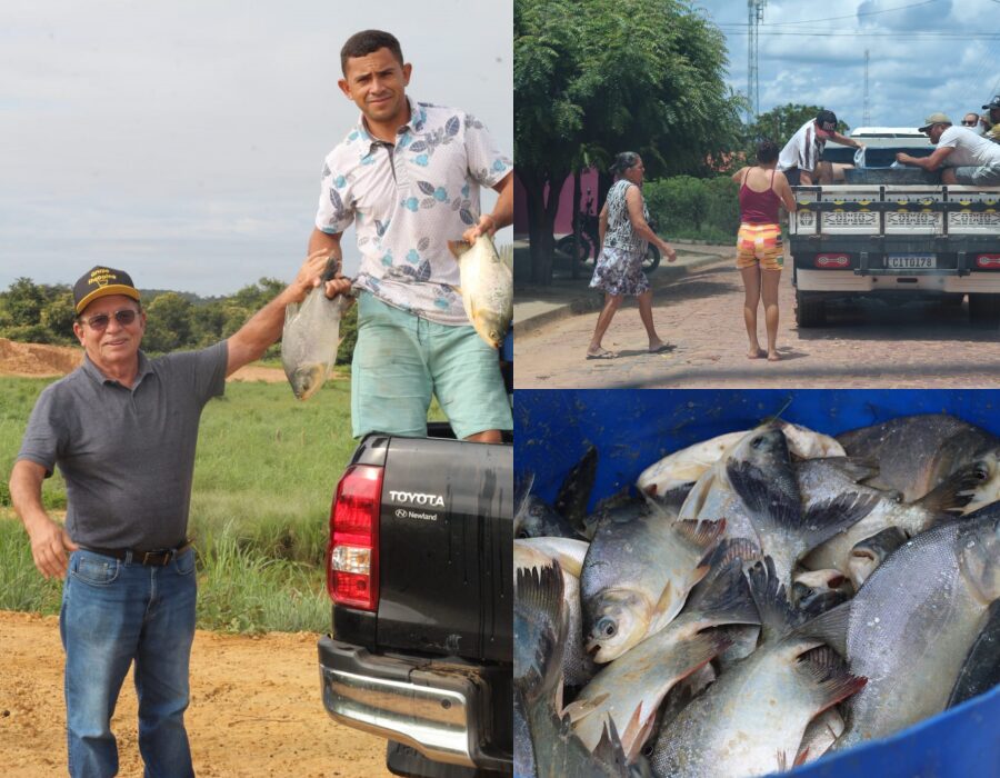 Prefeito de Santa Luz distribui Peixes em celebração à Semana Santa