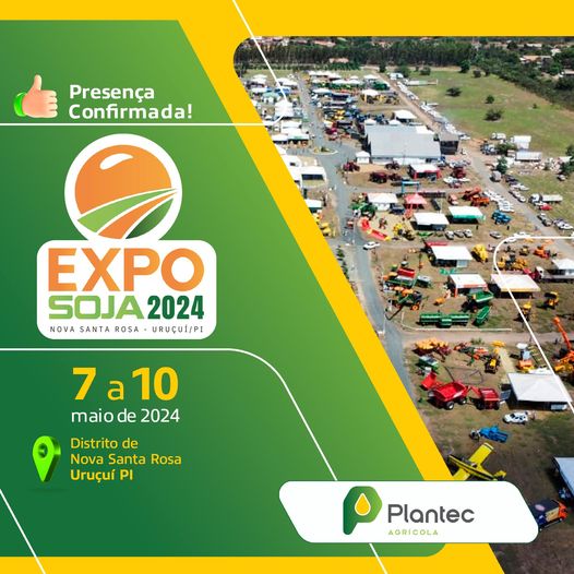 Plantec Agrícola confirma presença na Exposoja 2024
