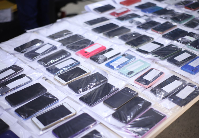 Segurança convoca 400 pessoas para restituição de celulares na próxima quinta-feira (13) em Teresina