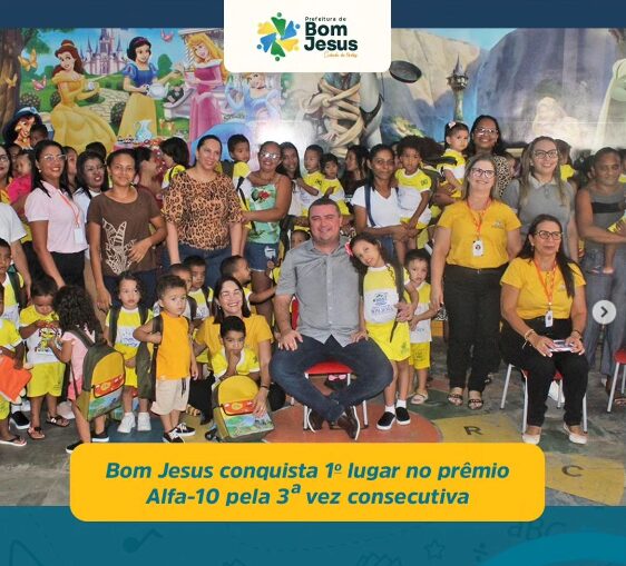 Bom Jesus conquista 1º lugar no Prêmio Alfa-10 pela terceira vez consecutiva