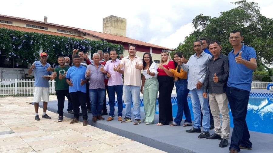 Pré-candidato Ramon Paulo e comitiva participam de lançamento do Laticínio Vale do Gurgueia em Cristino Castro