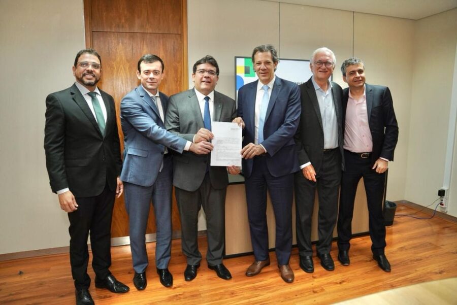 Com Ministro Haddad, Rafael assina contrato de R$ 2 bilhões em investimentos para o Piauí