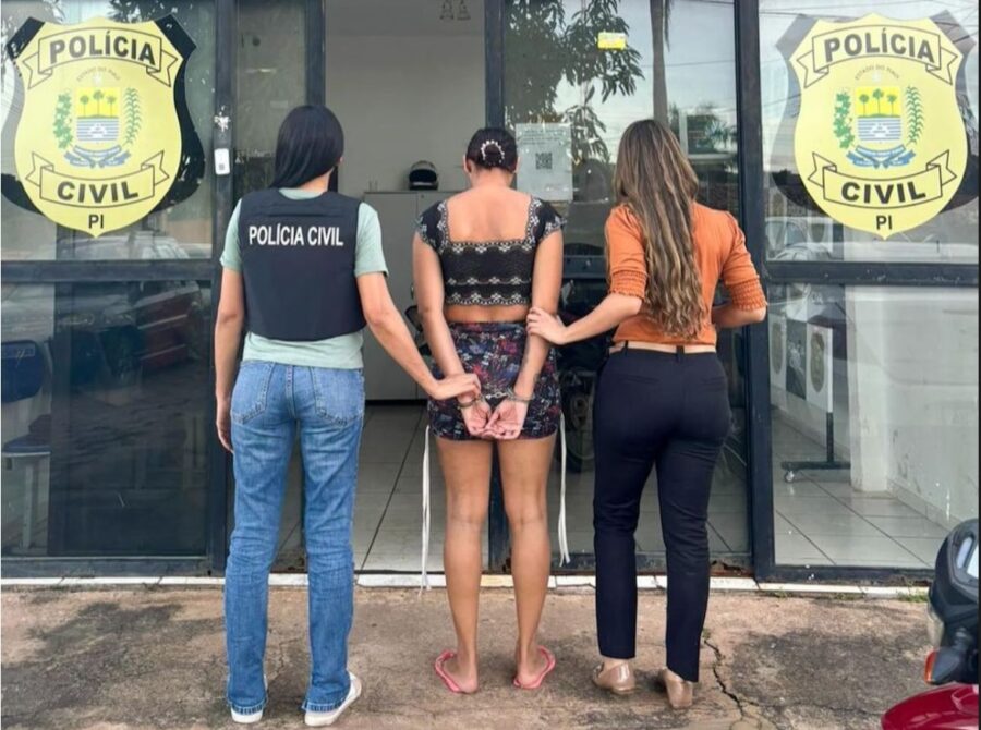 Mulher é presa suspeita de favorecer exploração sexual de adolescente em Cristino Castro, Sul do PI
