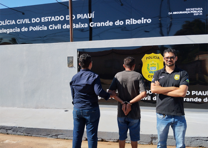 Homem é preso após criança ter rosto queimado com explosão de cigarro com pólvora no Sul do Piauí