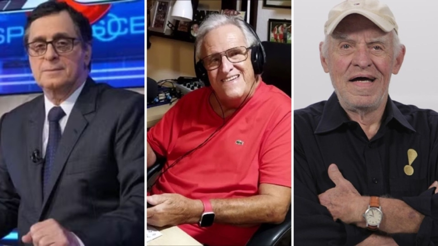 Luto: jornalismo esportivo perde Silvio Luiz, Antero e Apolinho