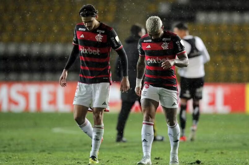 Má fase vira rotina no Flamengo; time perde mais uma e se complica na Libertadores
