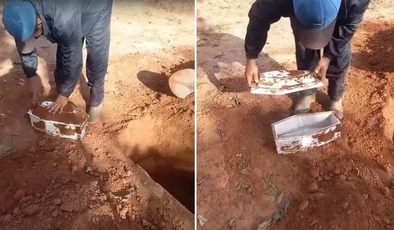 Caixão é enterrado sem corpo de bebê morto e polícia é acionada no Sul do Piauí