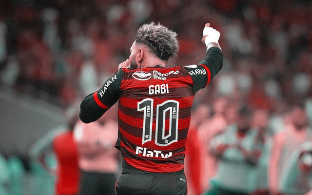 Gabigol é multado e não usará mais a camisa 10 do Flamengo