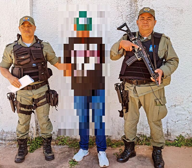 Polícia Militar de Cristino Castro Cumpre Mandado de Prisão por Estupro de Vulnerável