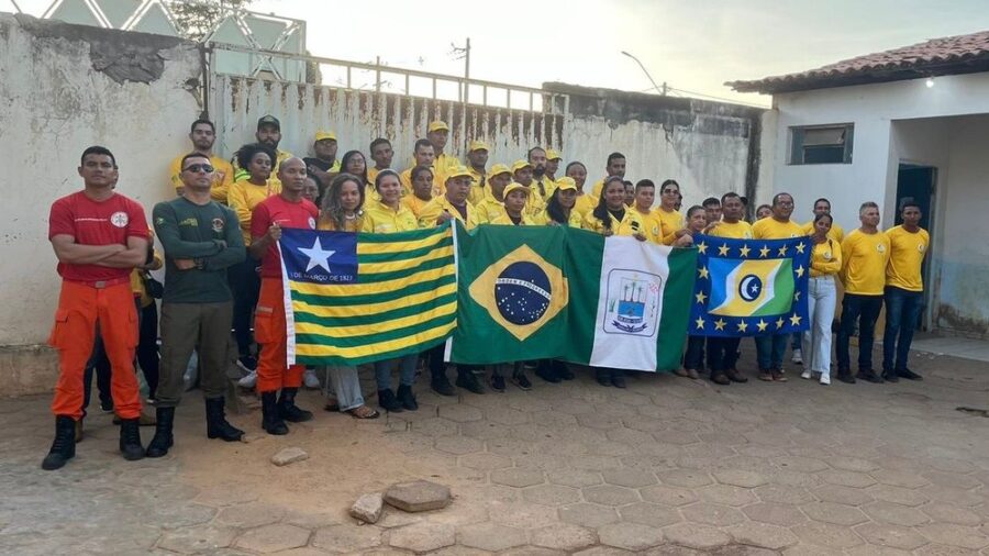 Semarh e Corpo de Bombeiros capacitam 40 brigadistas na região do Vale do Gurguéia