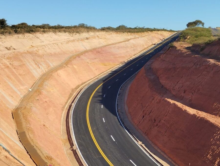 Secretaria dos Transportes conclui pavimentação na Serra do Quilombo