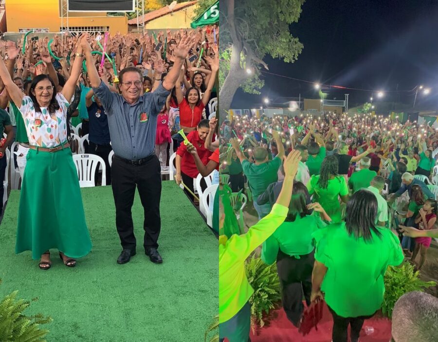 Convenção partidária em Santa Luz oficializa Pré-Candidaturas de Dr. Zé Lima e Maria Rubina