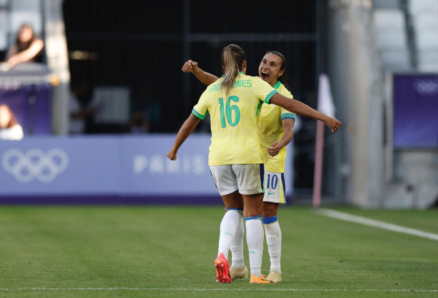 Seleção feminina do Brasil vence Nigéria em estreia na Olimpíada de Paris-2024
