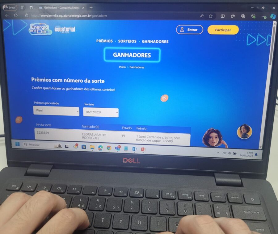 Confira o resultado do primeiro sorteio da promoção Energia em Dia