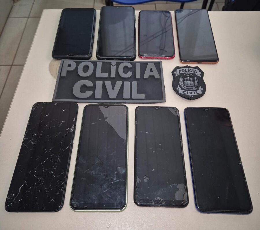 Polícia Civil recupera aparelhos celulares no sul do estado