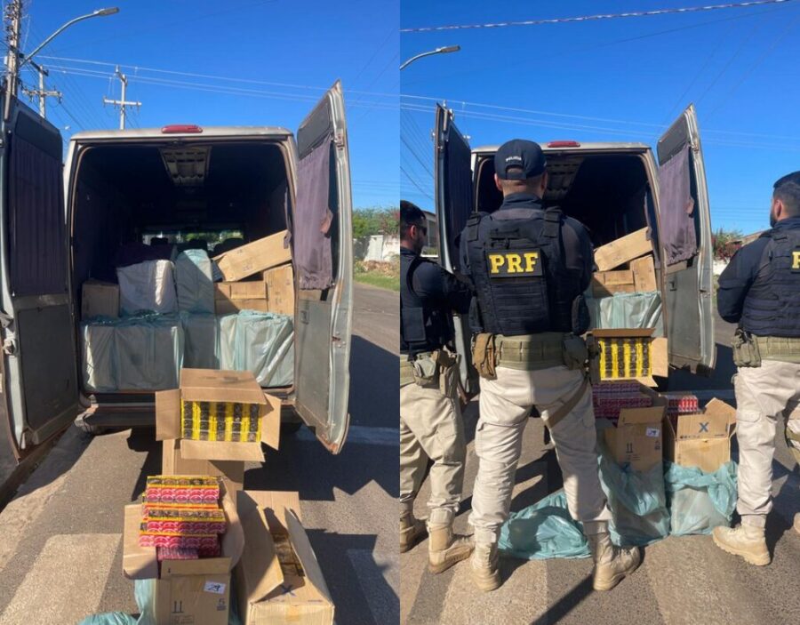 29 mil maços de cigarros são apreendidos pela PRF no Sul do Piauí