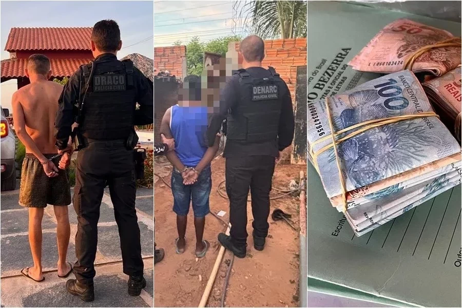 Polícia Civil prende 24 pessoas e apreende 11 carros durante operação no Piauí e em mais quatro estados