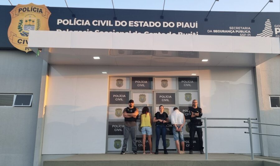 Polícia Civil faz apreensões de armas e drogas e prende duas pessoas em Canto do Buriti