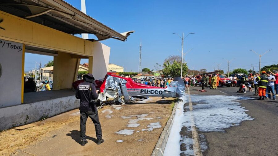 Avião com médico Jacinto Lay cai na zona Sul de Teresina