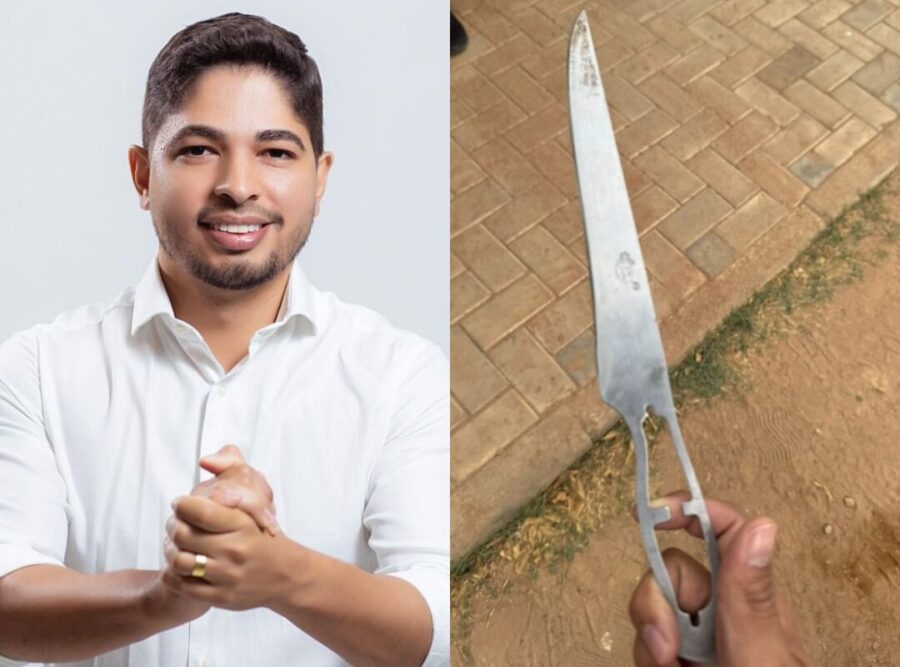 Homem armado com faca tenta invadir casa do prefeito de Cristino Castro, Felipe Dias