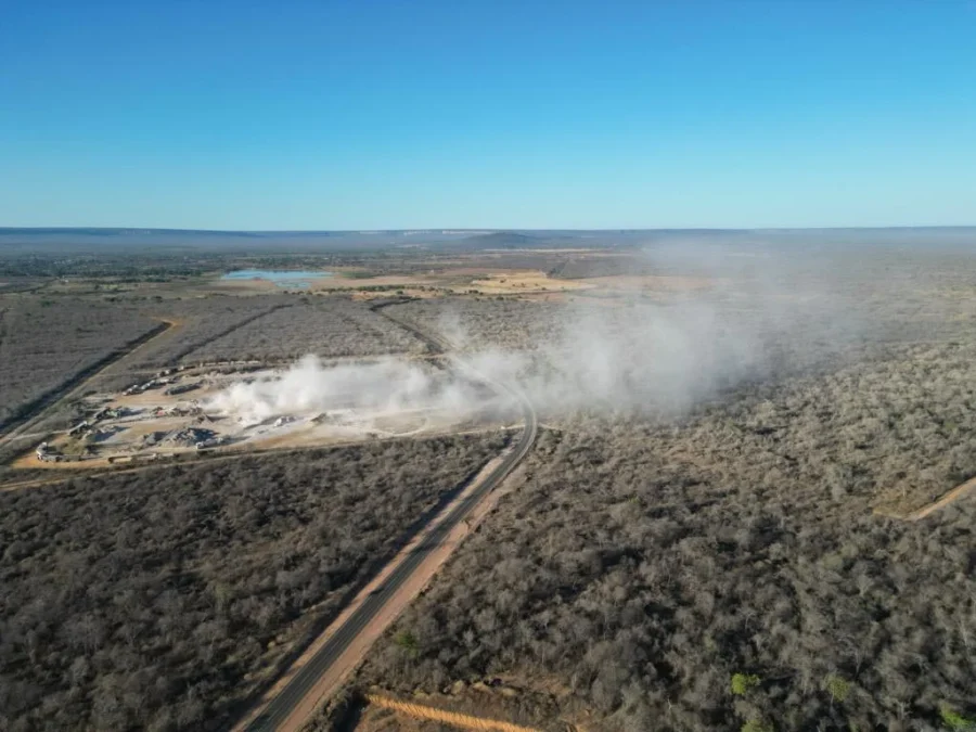Ministério Público Investiga Impactos de Fumaça de Calcário na Saúde e Meio Ambiente em Curimatá
