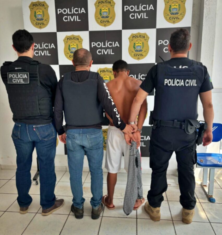 Polícia Civil de Bom Jesus realiza prisão de acusado por estupro de vulnerável