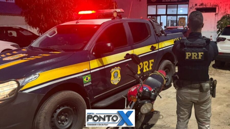 Em menos de 4 horas, PRF recupera duas motocicletas roubadas no sul do Piauí