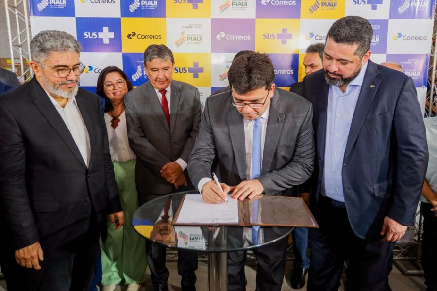 Governo do Piauí faz parceria com os Correios para distribuição de insumos para a Saúde e Educação