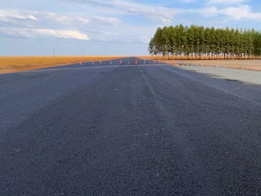 “Rodovia da Soja”: obras da PI-392 chegam à reta final de execução